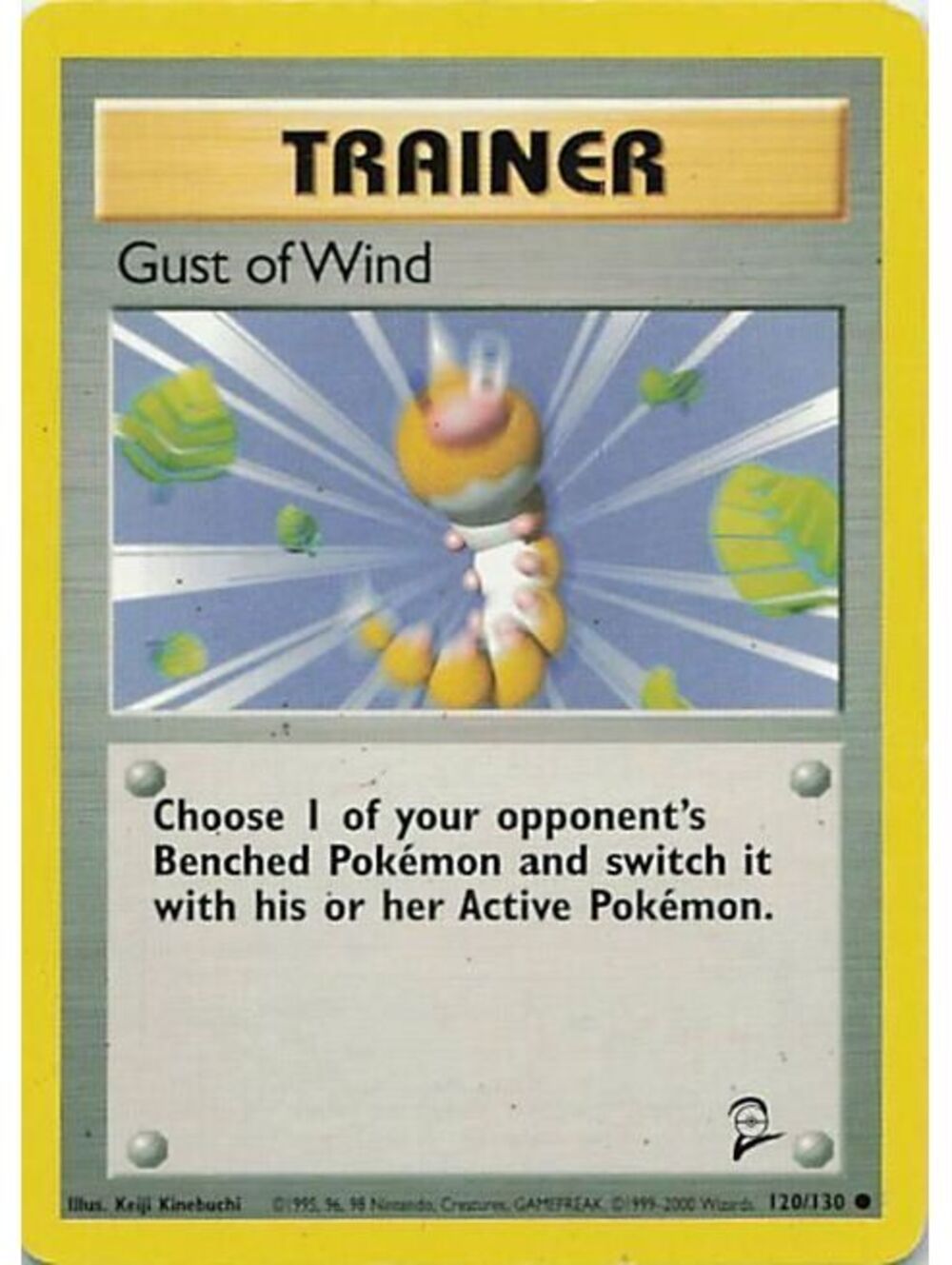 Pokemon TCG 1999 Gust of Wind LP BSS